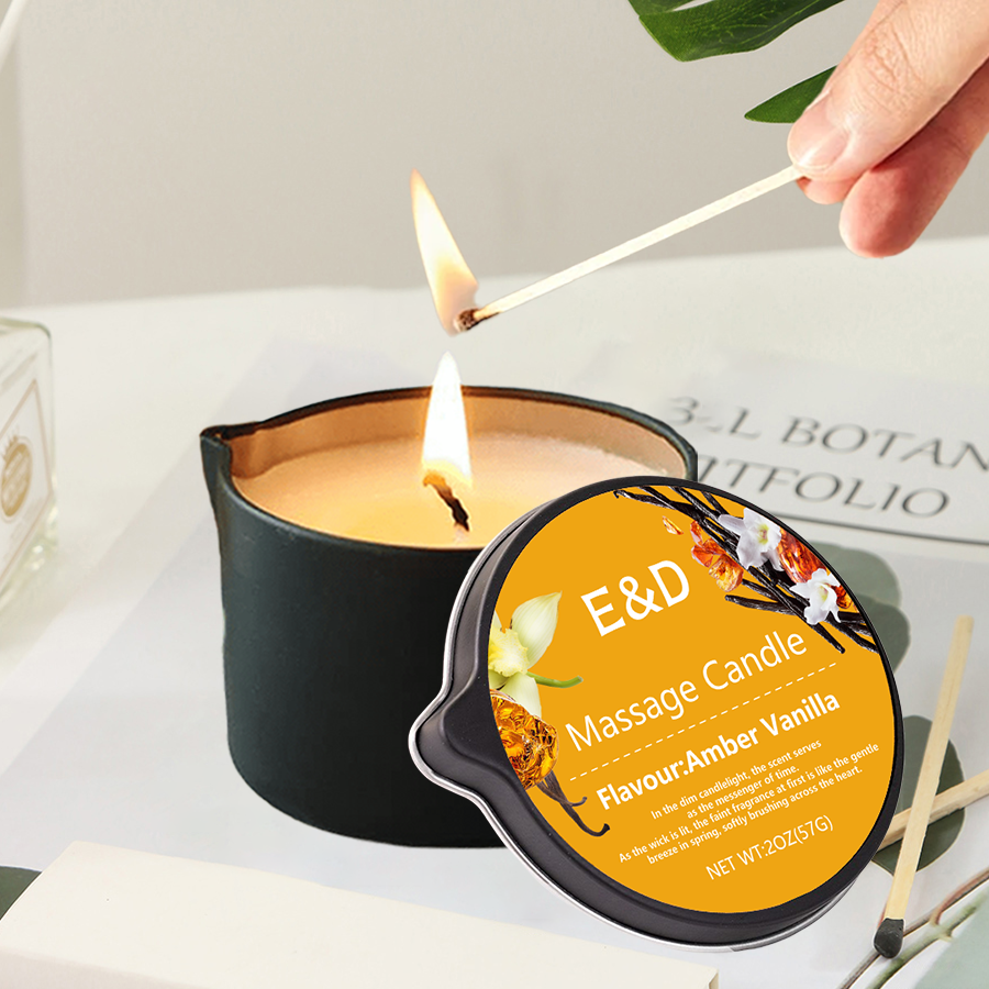 Scented Candle Luxury - 1PC Massage Oil Candles，luxury aromatherapy candles，for