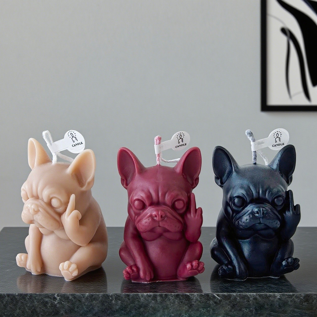Scented Candle Luxury - 1pc Mini Unique Pet Dog Scented