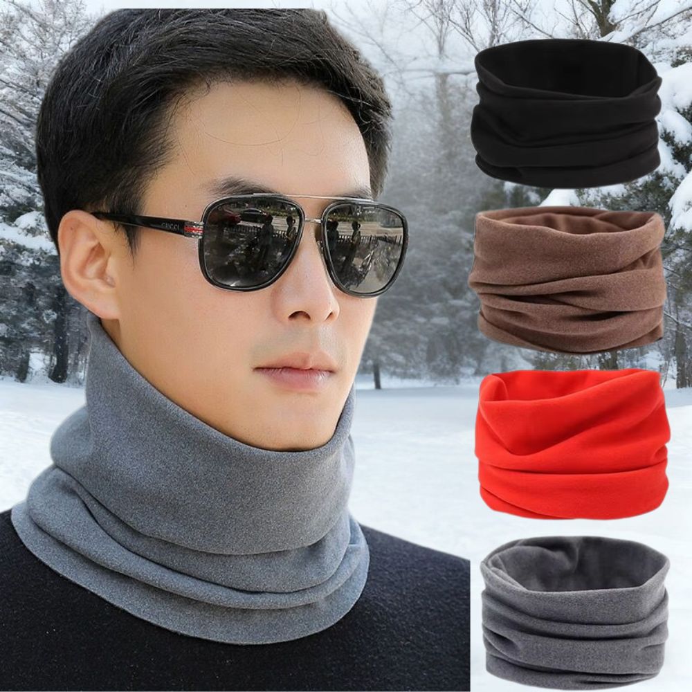 Velvet Jewelry Box - Women Men Warm Velvet Fleece Scarf