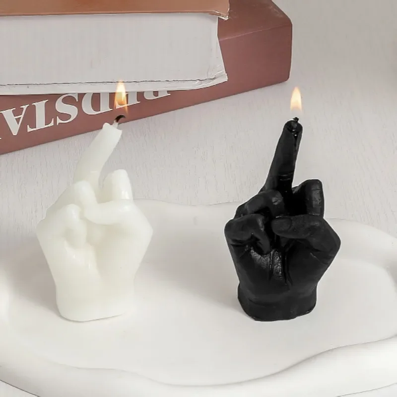 Creative Candles Middle Finger - Scented Candle Luxury avaliação e preço