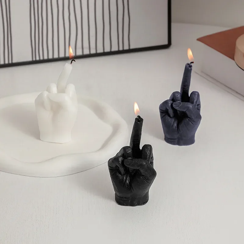 Creative Candles Middle Finger - Scented Candle Luxury avaliação e preço