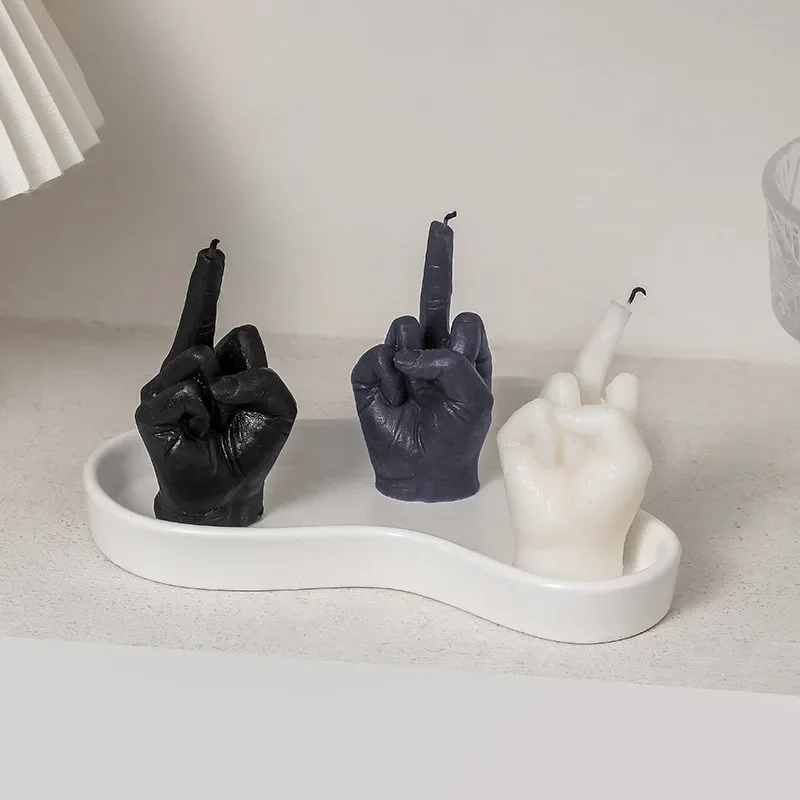 Creative Candles Middle Finger - Scented Candle Luxury avaliação e preço
