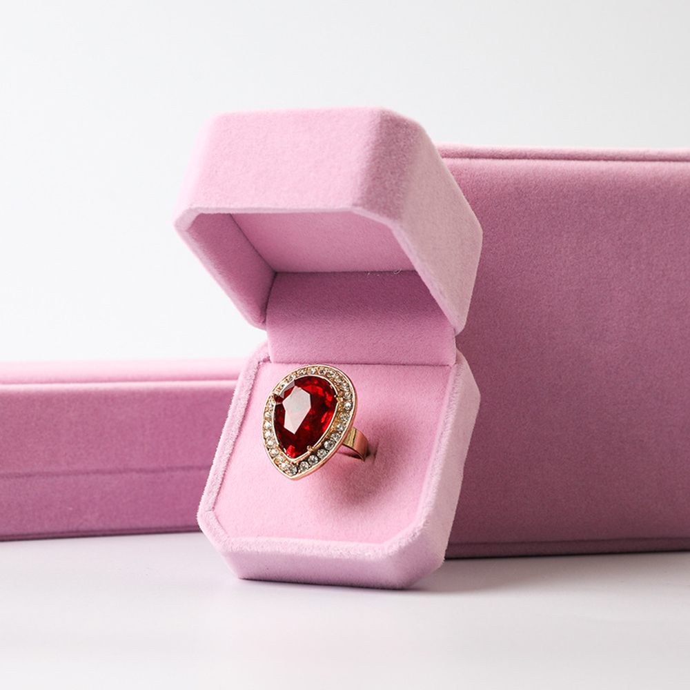 50Pcs Custom Logo Bulk 7x10cm  - Velvet Jewelry Box avaliação e preço
