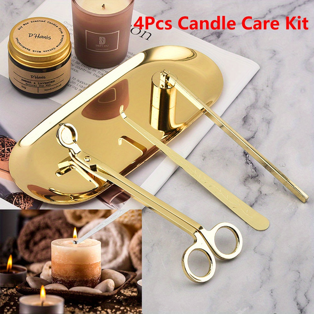 4pcs/set Luxury Candle Care Ki - Scented Candle Luxury avaliação e preço