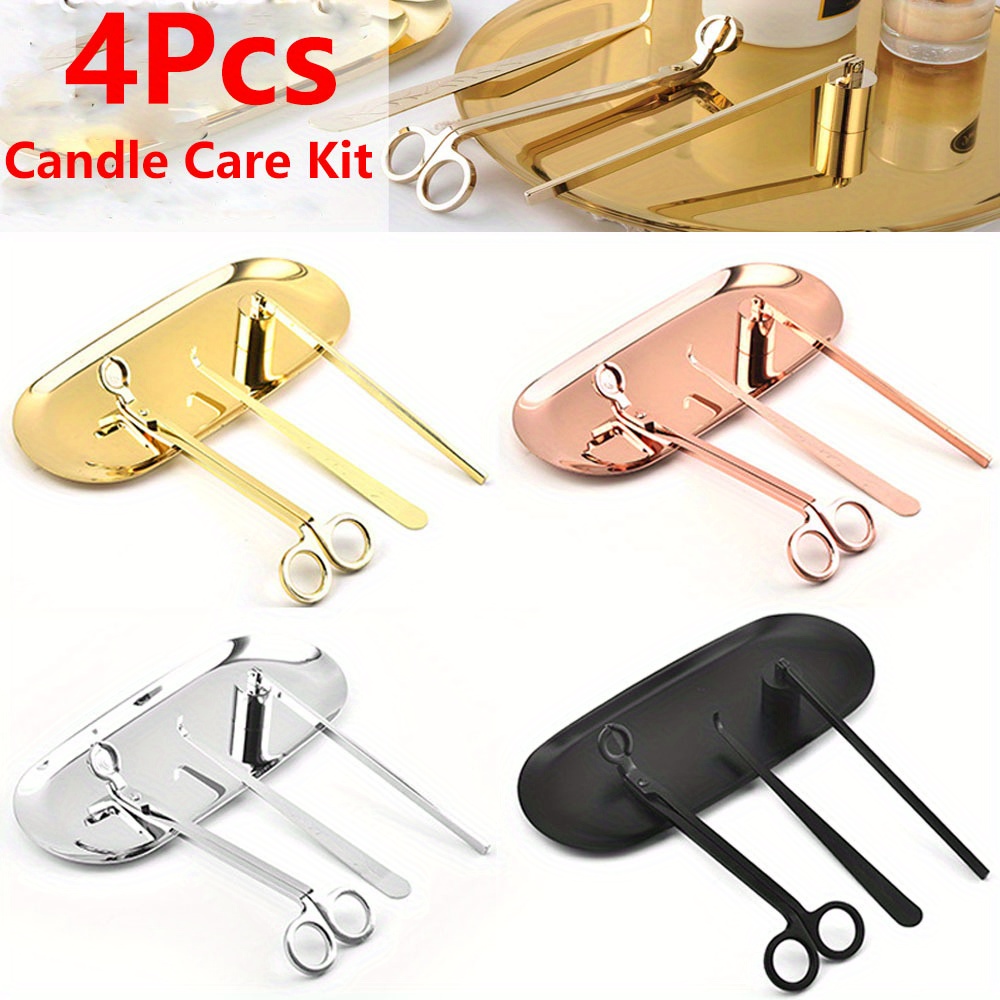4pcs/set Luxury Candle Care Ki - Scented Candle Luxury avaliação e preço