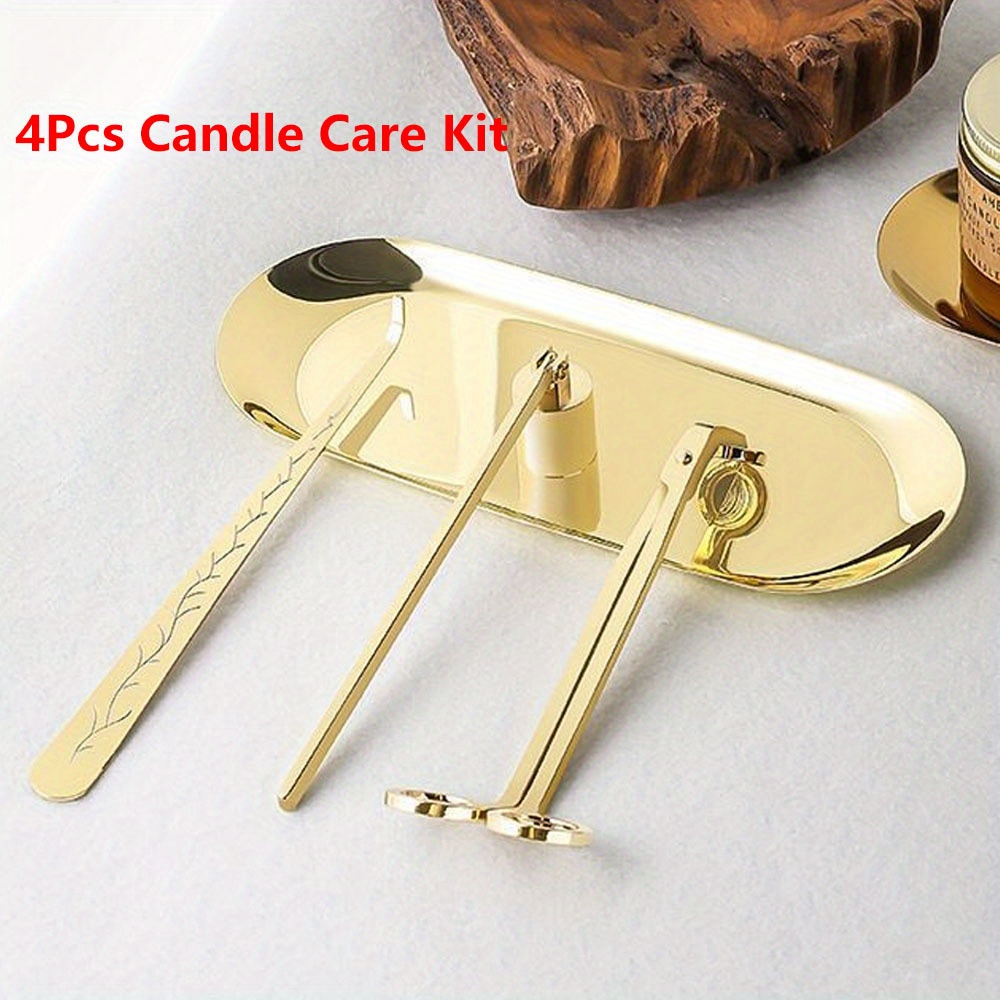 4pcs/set Luxury Candle Care Ki - Scented Candle Luxury avaliação e preço