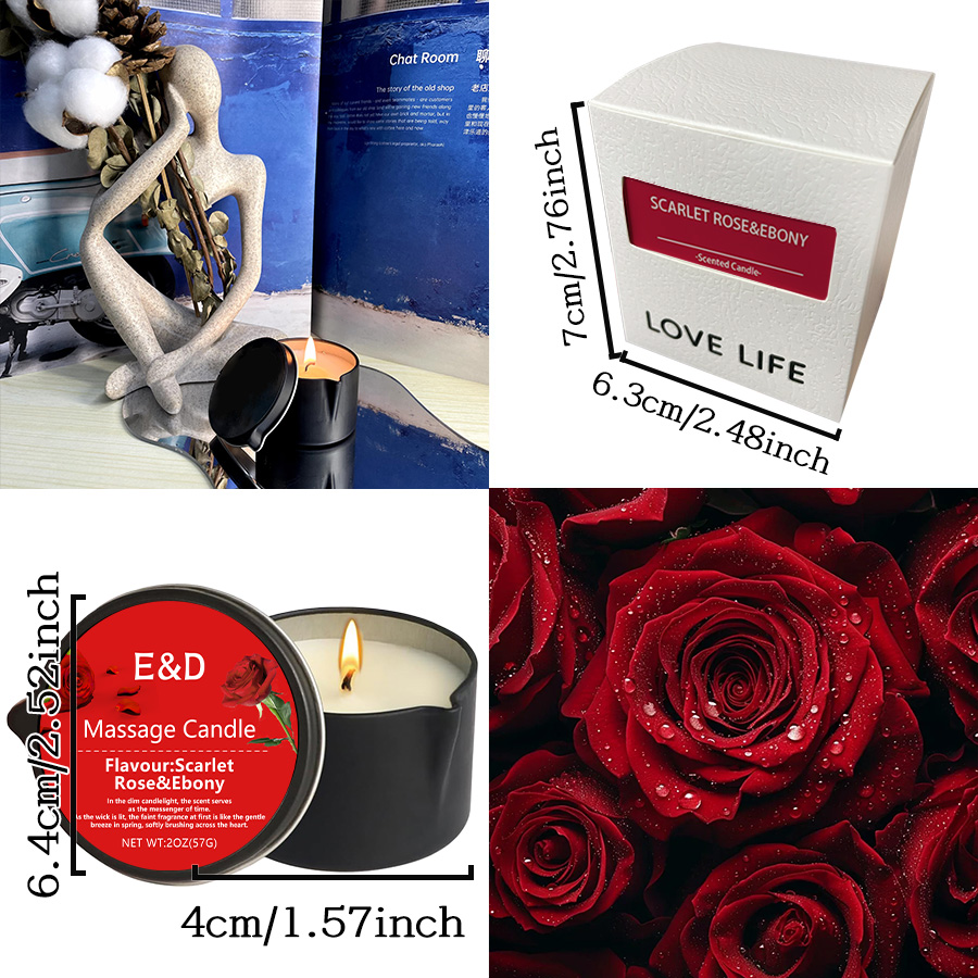 Massage Oil Candle,for Stress  - Scented Candle Luxury avaliação e preço