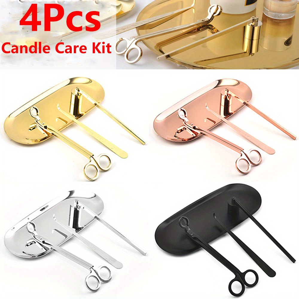 4pcs/set Luxury Candle Care Ki - Scented Candle Luxury avaliação e preço