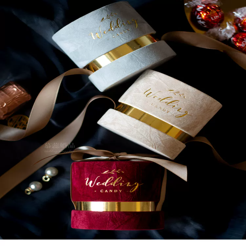 Velvet Candy Box Reusable Gift - Velvet Jewelry Box avaliação e preço