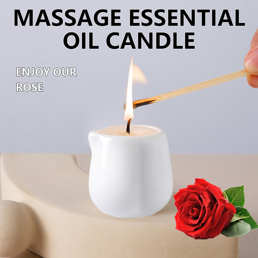 1PC Massage Oil Candles，luxury - Scented Candle Luxury avaliação e preço