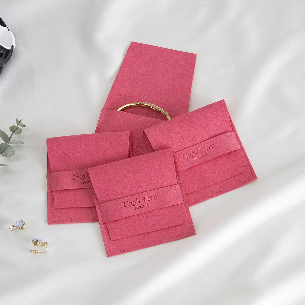 50/100Pcs Chic Custom Logo Jew - Velvet Jewelry Box avaliação e preço