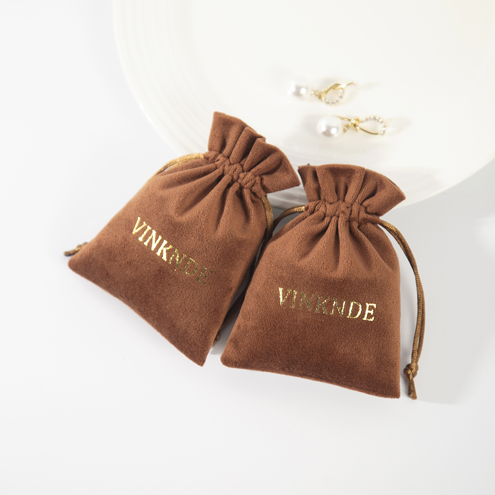100pcs Personalized Logo Print - Velvet Jewelry Box avaliação e preço