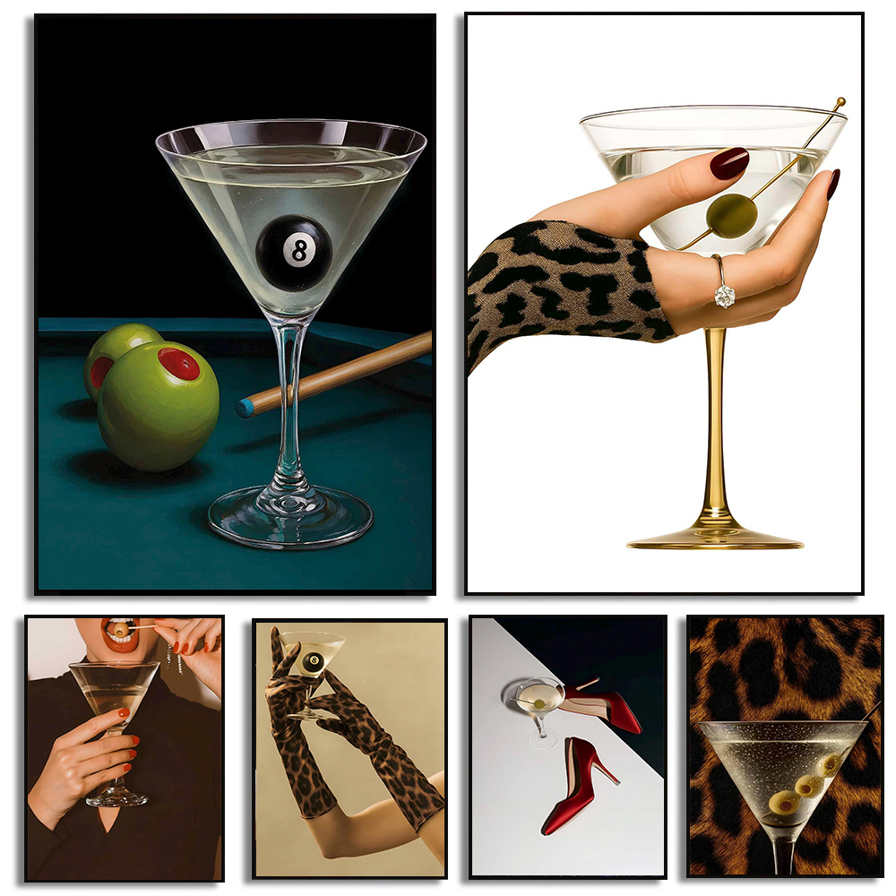 Luxury Cocktail Fashion Poster - Luxury Lifestyle Magazine avaliação e preço