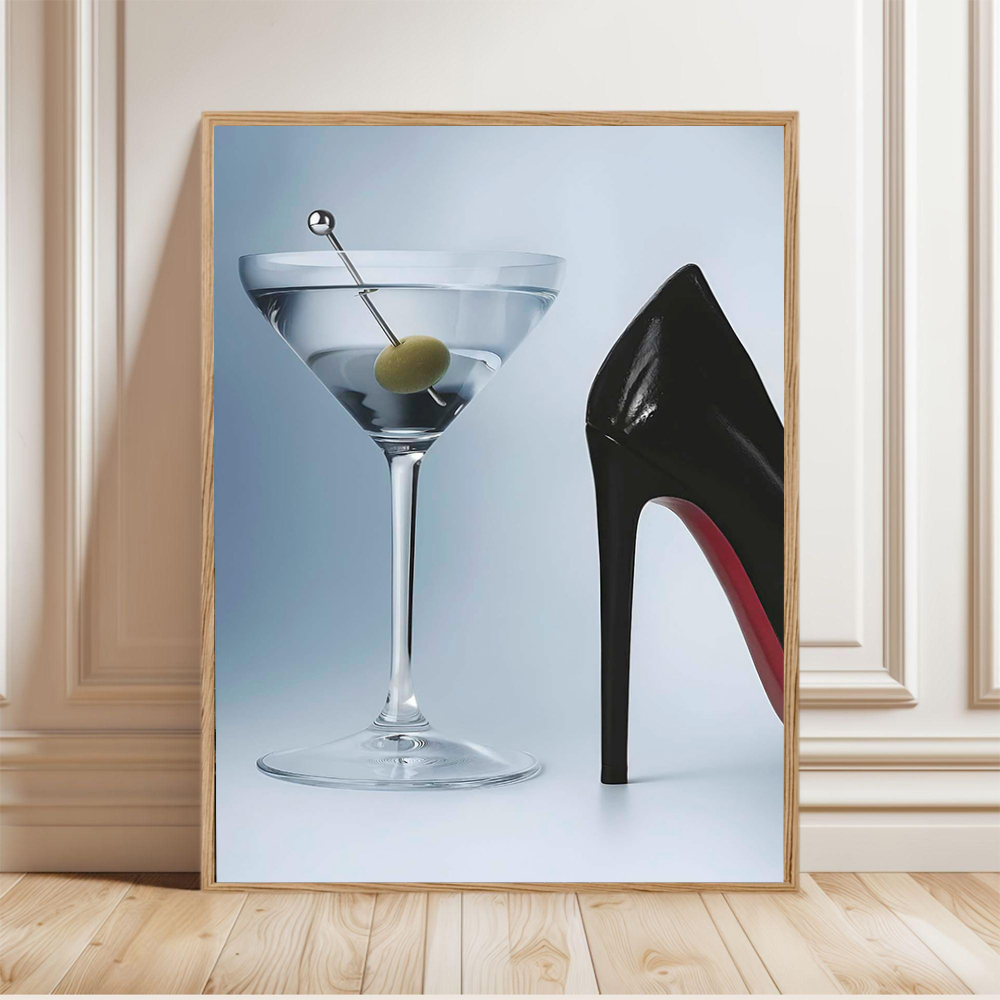Luxury Cocktail Fashion Poster - Luxury Lifestyle Magazine avaliação e preço