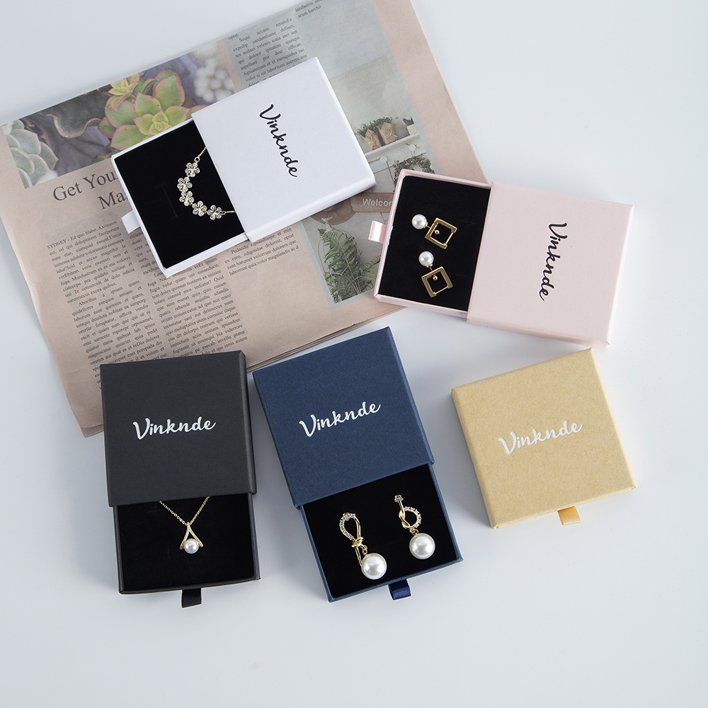 24Pcs Personalized Logo Jewelr - Velvet Jewelry Box avaliação e preço