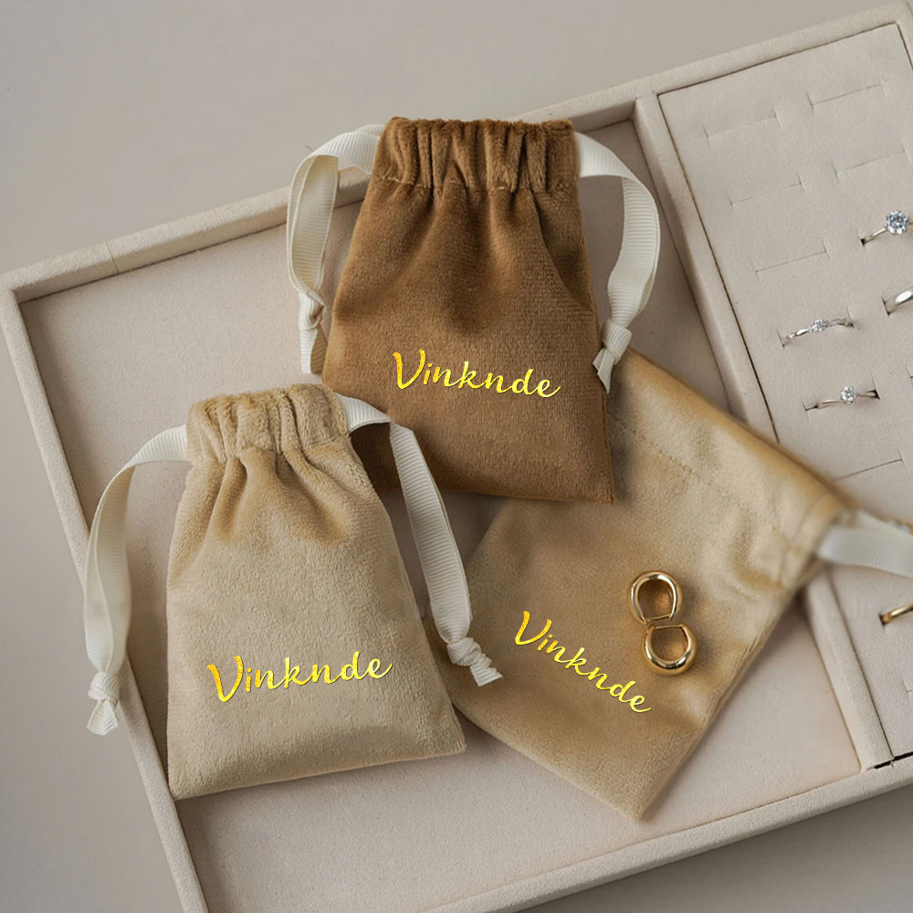 50Pcs Custom Logo Luxury Match - Velvet Jewelry Box avaliação e preço