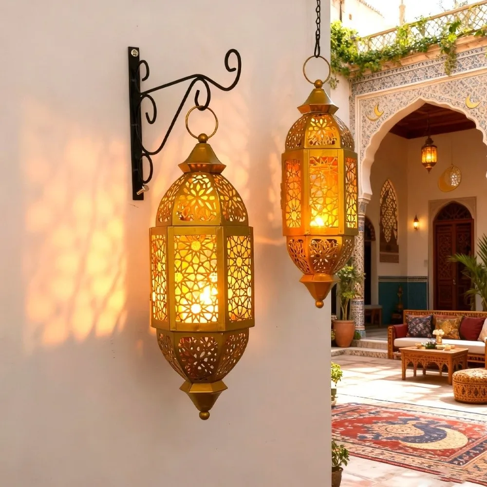 Moroccan Style Vintage Hollow  - Scented Candle Luxury avaliação e preço