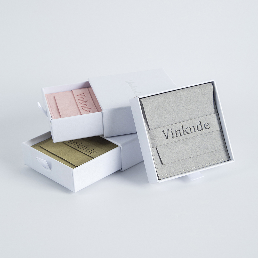 50set White Paper Drawer Boxes - Velvet Jewelry Box avaliação e preço