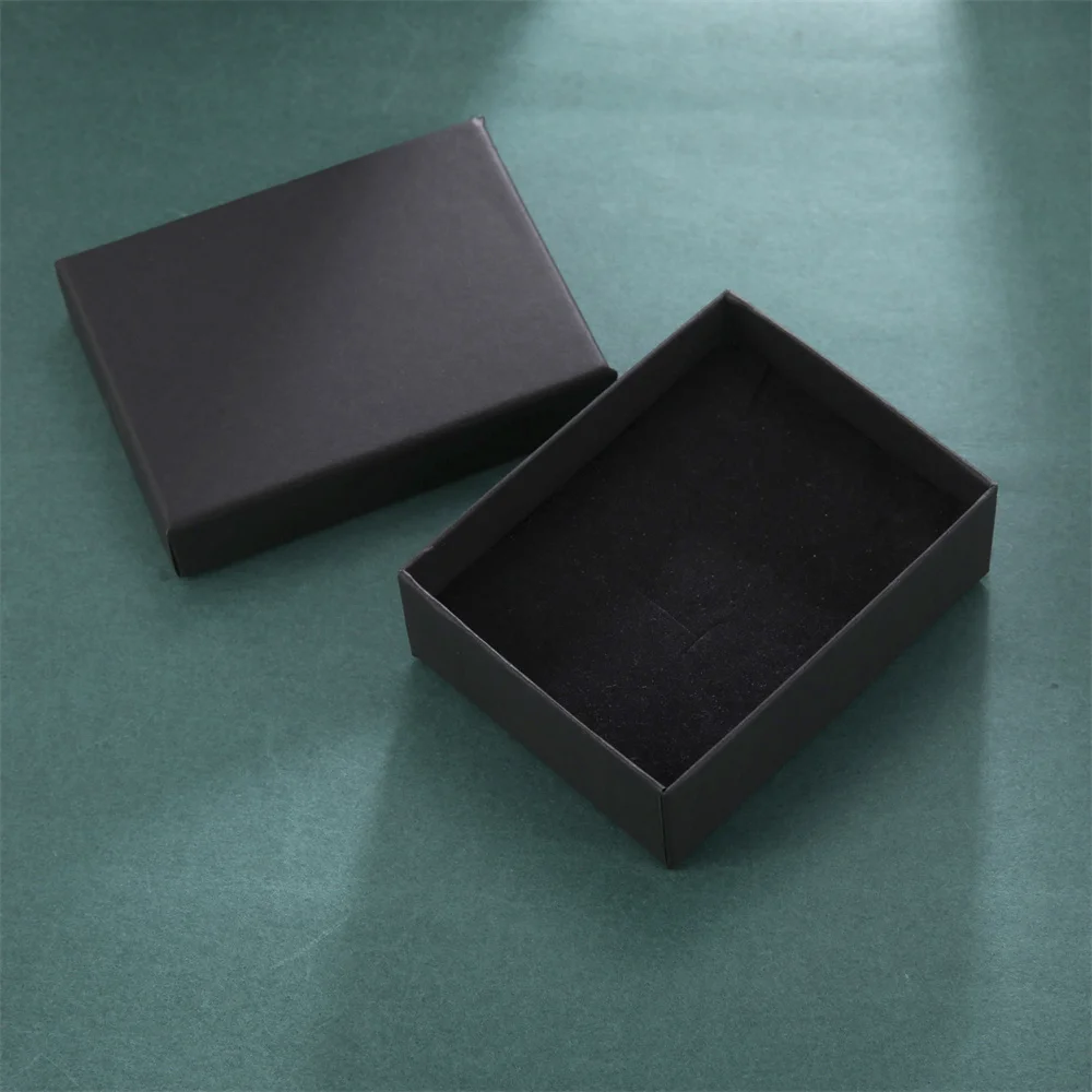 Black Gift Box for Jewelry Vel - Velvet Jewelry Box avaliação e preço